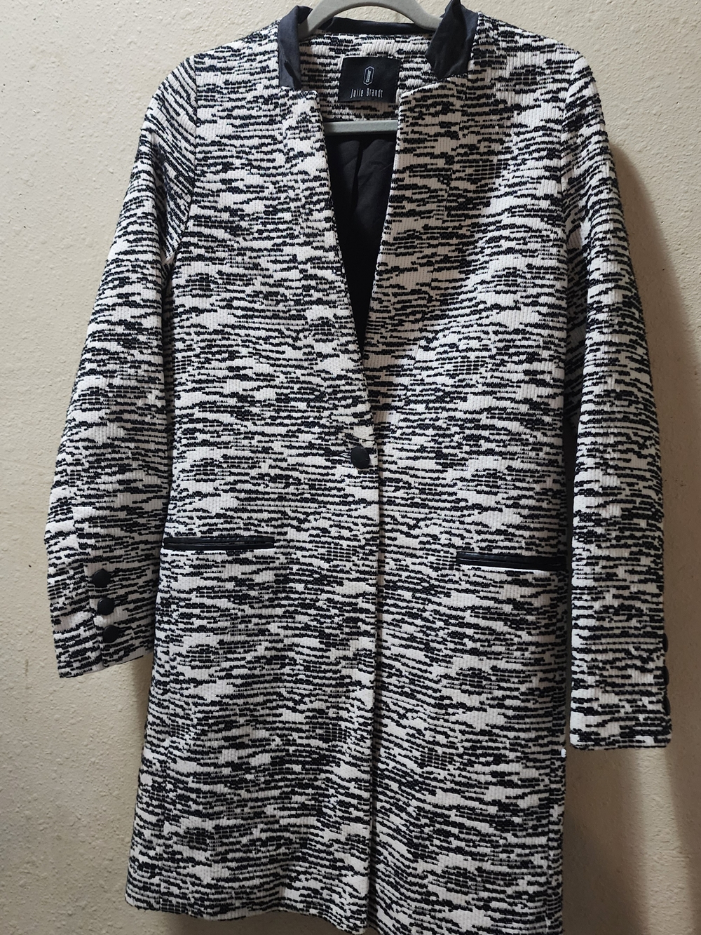 Vintage Jul Ie Brandon Coco Cotton Plaid Coat Size Small May And B U R G A R I S